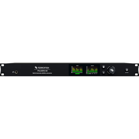 Ferrofish Pulse16 AE 16x16 AD/DA Converter with ADAT