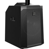 Electro-Voice EVOLVE 50 Portable 1000W Bluetooth-Enabled Subwoofer Bundle with Electro-Voice Short Column Speaker Pole for EVOLVE 50, Electro-Voice EVOLVE 50 Rolling Soft Case for Evolve 50 Subwoofer