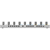 Torso Electronics T-1 Algorithmic Sequencer (White) Bundle with Hosa Technology Set of 8 Unbalanced Patch Cables 3.5mm TS to Same (3')