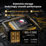 FiiO M33 R2R Portable HiFi Music Player, Snapdragon 680, 8GB RAM + 128GB Storage, True R2R DAC, XMOS XU316 USB Audio, 1100mW Balanced Output, AUTO EQ, 5.5” Full HD Display (Black)
