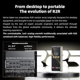 FiiO M33 R2R Portable HiFi Music Player, Snapdragon 680, 8GB RAM + 128GB Storage, True R2R DAC, XMOS XU316 USB Audio, 1100mW Balanced Output, AUTO EQ, 5.5” Full HD Display (Vintage Gold)