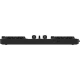 Pioneer DJ AlphaTheta DDJ-FLX2 DJ Controller for rekordbox, Serato DJ Lite, and djay Bundle with Headliner Covina DJ Controller Stand