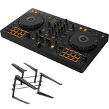 Pioneer DJ DDJ-FLX4 Portable 2-Channel rekordbox DJ and Serato Controller (Graphite)