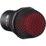sE Electronics V7 MC1 X Supercardioid Dynamic Microphone Capsule for Shure Wireless Handheld Transmitters (Black) Bundle with WHF-158 Foam Windscreen (Black), Zippered Pouch and Microphone Sanitizer