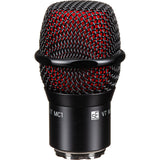 sE Electronics V7 MC1 Supercardioid Dynamic Microphone Capsule for Shure Wireless Handheld Transmitters (Black) Bundle with WHF-158 Foam Windscreen (Black), Zippered Pouch and Mic Cleaning Spray