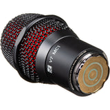 sE Electronics V7 MC1 Supercardioid Dynamic Microphone Capsule for Shure Wireless Handheld Transmitters (Black) Bundle with WHF-158 Foam Windscreen (Black), Zippered Pouch and Mic Cleaning Spray