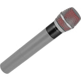 sE Electronics V7 MC1 Supercardioid Dynamic Microphone Capsule for Shure Wireless Handheld Transmitters (Silver) Bundle with WHF-158 Foam Windscreen (Black), Zippered Pouch and Mic Cleaning Spray