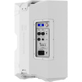 Electro-Voice EVERSE 12 Weatherized Battery-Powered Loudspeaker with Bluetooth Audio and Control (White) Bundle with EV Tray for Everse 12 (White), Duffle Bag, Speaker Stand, Stand Bag, and XLR Cable