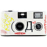 Retocolor Emoticon 400 35mm Disposable Film Camera 27EXP, ISO400, Color Negative Film, Focus Free, Easy to Use, Built in Flash, Single Use (Film and Battery Included)