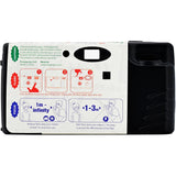 Retocolor Emoticon 400 35mm Disposable Film Camera 27EXP, ISO400, Color Negative Film, Focus Free, Easy to Use, Built in Flash, Single Use (Film and Battery Included)