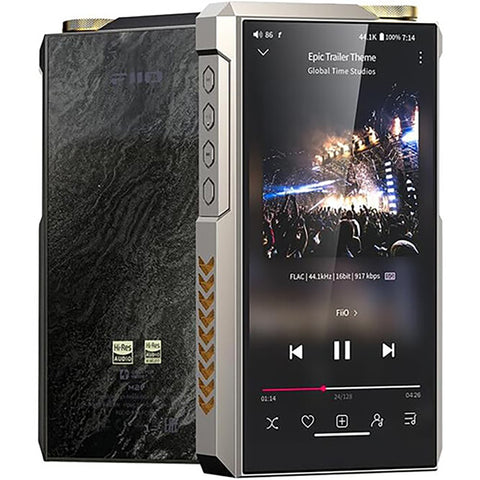 FiiO M27 Portable Hi-Res Music Player (Titanium)