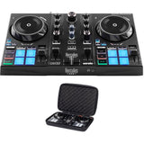 Hercules DJ Control Inpulse 200 MK3 Bundle with Headliner Lightweight Molded EVA Hardshell Pro-Fit™ Case Compatible with Hercules Inpulse 200 MK3 & Inpulse 200 MK2