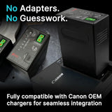 Core SWX NANO-C98X 6600mAh Battery (Canon BP-A)