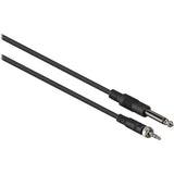 Sennheiser Consumer Audio XSW 1-CI1-A Instrument Wireless Microphone, A Range 548-572 MHz,Black Bundle with Senal OLM2 Replacement Omnidirectional Lavalier Microphone for Sennheiser ME2