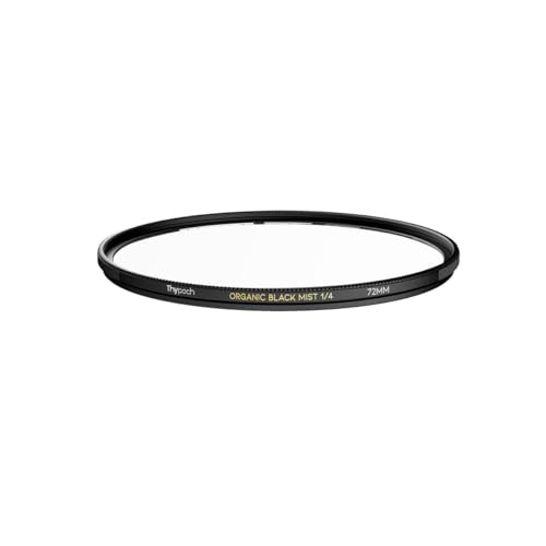 Thypoch 72mm 1/4 Organic Black Mist Filter Black