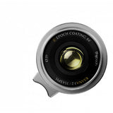 Thypoch Ksana 35mm f/2 ASPH. Full-frame Photo Lens_with Lens Hood (Leica M, Silver Chrome)