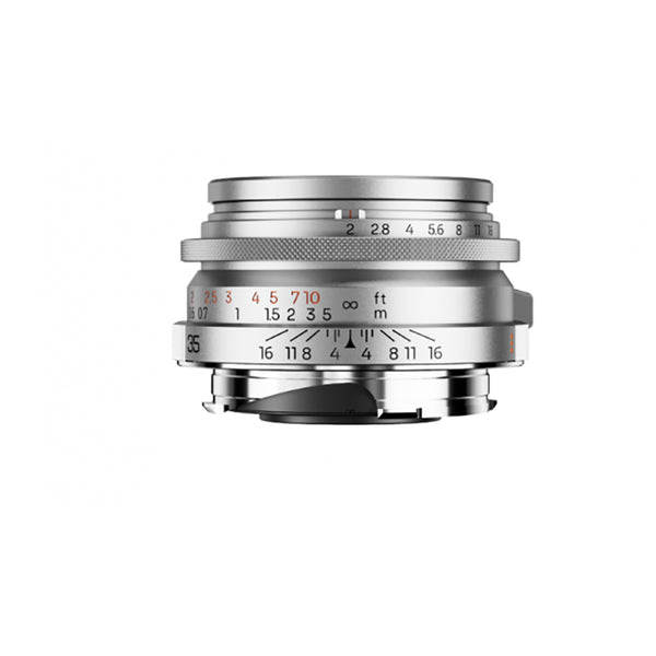 Thypoch Ksana 35mm f/2 ASPH. Full-frame Photo Lens (Leica M, Silver Chrome)