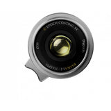 Thypoch Ksana 35mm f/2 ASPH. Full-frame Photo Lens (Leica M, Silver Chrome)