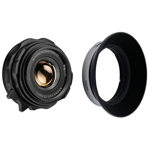 Thypoch Ksana 21mm f/3.5 with Lens Hood (Leica M, Black)