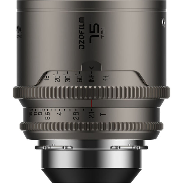 DZOFilm Arcana 75mm T2.1 Full-frame 1.5X Hybrid Anamorphic Prime Lens (PL mount,feet)