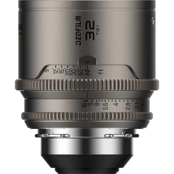 DZOFilm Arcana 32mm T2.1 Full-frame 1.5X Hybrid Anamorphic Prime Lens (PL mount,feet)