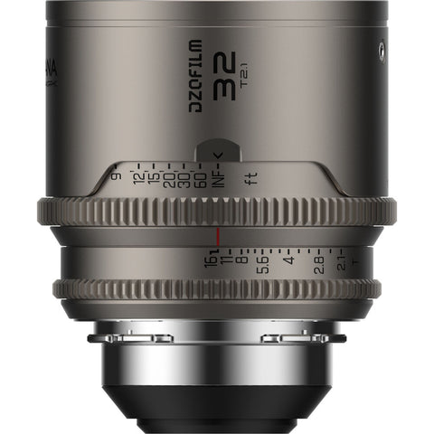 DZOFilm Arcana 32mm T2.1 Full-frame 1.5X Hybrid Anamorphic Prime Lens (PL mount,feet)