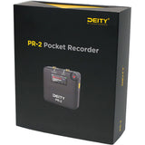 Deity "PR-2 Stereo Pocket Audio Recorder with Lavalier Mic