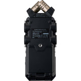 Zoom H6essential 6-Track 32-Bit Float Portable Audio Recorder Bundle with Zoom TCA-1 Timecode Adapter, Screen cleaning cloth (5-Pack)
