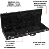 Fender Classic Series Case, Stratocaster/Telecaster, Black