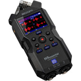 Zoom H4essential 4-Track 32-Bit Float Portable Audio Recorder Bundle with Zoom TCA-1 Timecode Adapter, Screen cleaning cloth (5-Pack)