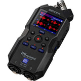 Zoom H4essential 4-Track 32-Bit Float Portable Audio Recorder Bundle with Zoom TCA-1 Timecode Adapter, Screen cleaning cloth (5-Pack)