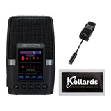Zoom H2 essential Multi-Mic Handy Recorder ( ZH2E ) Bundle with Zoom TCA-1 Timecode Adapter, Screen cleaning cloth (5-Pack)