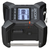Zoom F3 2-Input / 2-Track Multitrack Portable Field Recorder Bundle with Zoom TCA-1 Timecode Adapter, Screen cleaning cloth (5-Pack)