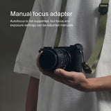 Urth Lens Mount Adapter: Compatible with Canon (EF / EF-S) Lens to Sony E Camera Body