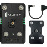 Core SWX SNAP MIGHTY-i Smart Stacking Battery with D-Tap to Barrel Cable & Plate (45Wh)