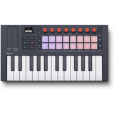 Novation FLkey 2 Mini 25 — 25-Mini-Key MIDI Controller Keyboard for FL Studio Beginners. Make Beats with USB, Pitch & Mod Strips, 16 Drum Pads, and Arpeggiator — Inc. 6 Months of FL Studio
