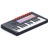 Novation FLkey 2 Mini 25 — 25-Mini-Key MIDI Controller Keyboard for FL Studio Beginners. Make Beats with USB, Pitch & Mod Strips, 16 Drum Pads, and Arpeggiator — Inc. 6 Months of FL Studio