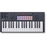 Novation FLkey 2 37 — MIDI Controller Keyboard for FL Studio. Make Beats with Full-Size Keys, USB, Pitch & Mod Wheels, 16 Drum Pads, and Arpeggiator — Inc. 6 Months of FL Studio
