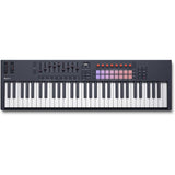 Novation FLkey 2 61 — 61-Key MIDI Controller Keyboard for FL Studio. Make Beats with Semi-Weighted Keys, USB, Pitch & Mod Wheels, 16 Drum Pads, and Arpeggiator — Inc. 6 Months of FL Studio