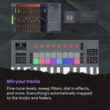 Novation FLkey 2 61 — 61-Key MIDI Controller Keyboard for FL Studio. Make Beats with Semi-Weighted Keys, USB, Pitch & Mod Wheels, 16 Drum Pads, and Arpeggiator — Inc. 6 Months of FL Studio