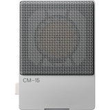 Teenage Engineering CM–15 Portable Battery-Powered Condenser Microphone Audio Converter via USB-c, preamp, line Out, and Phantom Powered mini XLR