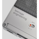 Teenage Engineering CM–15 Portable Battery-Powered Condenser Microphone Audio Converter via USB-c, preamp, line Out, and Phantom Powered mini XLR