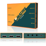 AVMATRIX UC1218-4K PRO HDMI to USB 4K Capture Box