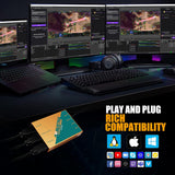 AVMATRIX UC1218-4K PRO HDMI to USB 4K Capture Box