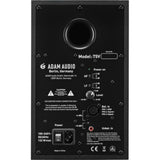 Adam Professional Audio T5V T-Series Active Nearfield Monitor (2 Pack) Bundle with Adam Audio T10S 130W 10" Active Subwoofer, On-Stage SMS6000-P Studio Monitor Stand, Kellards to MIDI Cable (2 Pack)