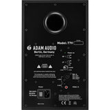 Adam Professional Audio T7V T-Series Active Nearfield Monitor (2 Pack) Bundle with Adam Audio T10S 130W 10" Active Subwoofer, On-Stage SMS6000-P Studio Monitor Stand, Kellards to MIDI Cable (2 Pack)