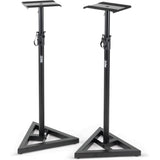 Adam Professional Audio T7V T-Series Active Nearfield Monitor (2 Pack) Bundle with Adam Audio T10S 130W 10" Active Subwoofer, On-Stage SMS6000-P Studio Monitor Stand, Kellards to MIDI Cable (2 Pack)