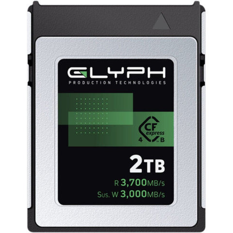 Glyph Technologies 2TB Capture+ CFexpress 4.0 Type B Memory Card