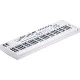 Novation Launchkey 61 MK4 USB MIDI Keyboard Controller (White, 61 Keys)