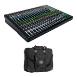 Mackie ProFX22v3 22-Channel Sound Reinforcement Mixer with Built-In FX Bundle with Mackie Carry Bag for the ProFX22v3 22-Channel Sound Reinforcement Mixer